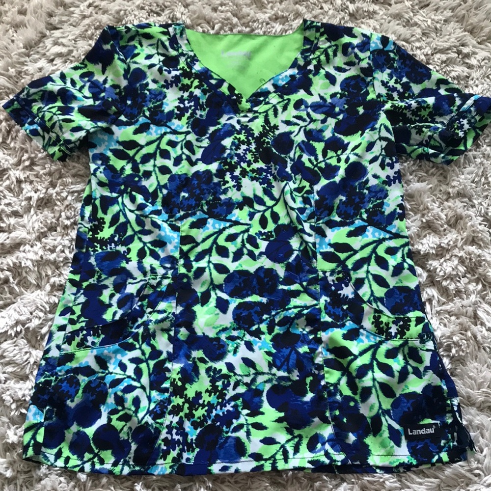 Landau Scrub Top